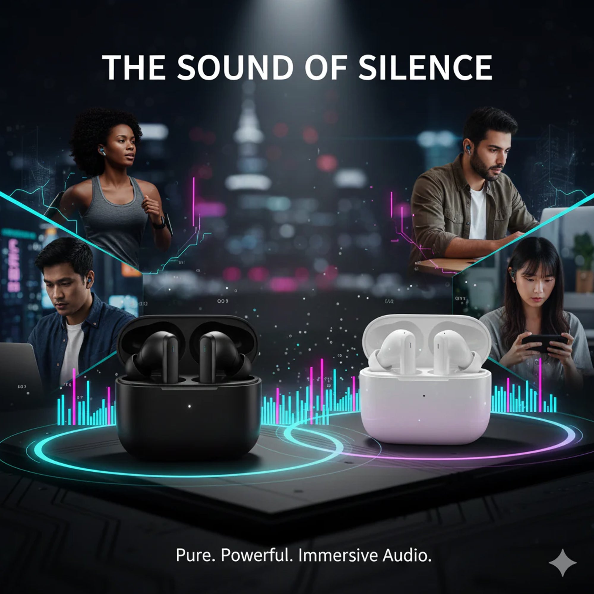 Wireless Bluetooth AP Pro 2 Earbuds - Image 1