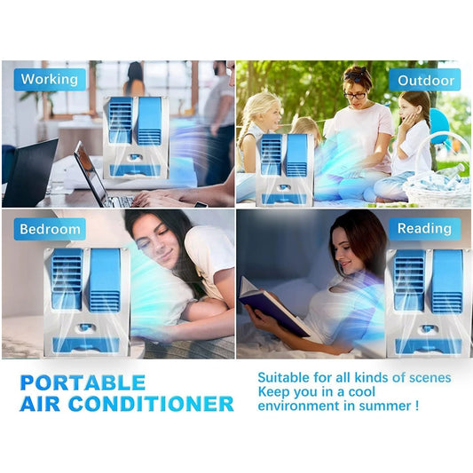 Dual Bladeless Mini Air Conditioner- GO - image 2