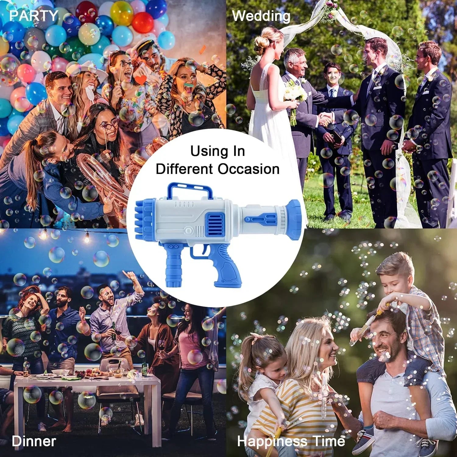 Automatic Bubble Maker Blower Machine