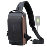 Waterproof Anti-Theft Sling & Backpack– USB Charging