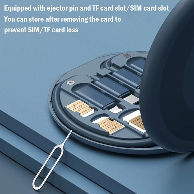 8-in-1 Fast Charge Cable Kit – USB-C, Lightning & Micro + Compact Travel Box