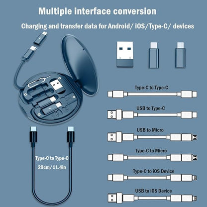 8-in-1 Multi-Connector Fast Charging Cable Kit for All Devices-UP - image 6