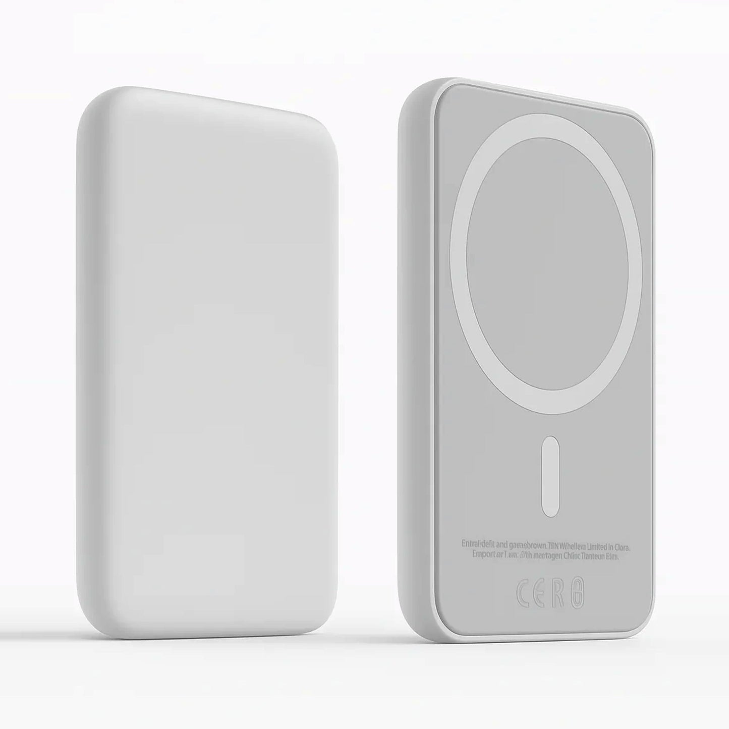 Magnetic Wireless Power Bank | Snap-On Charger for Android & iPhone | 10000mAh Power