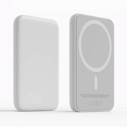 Magnetic Wireless Power Bank | Snap-On Charger for Android & iPhone | 10000mAh Power