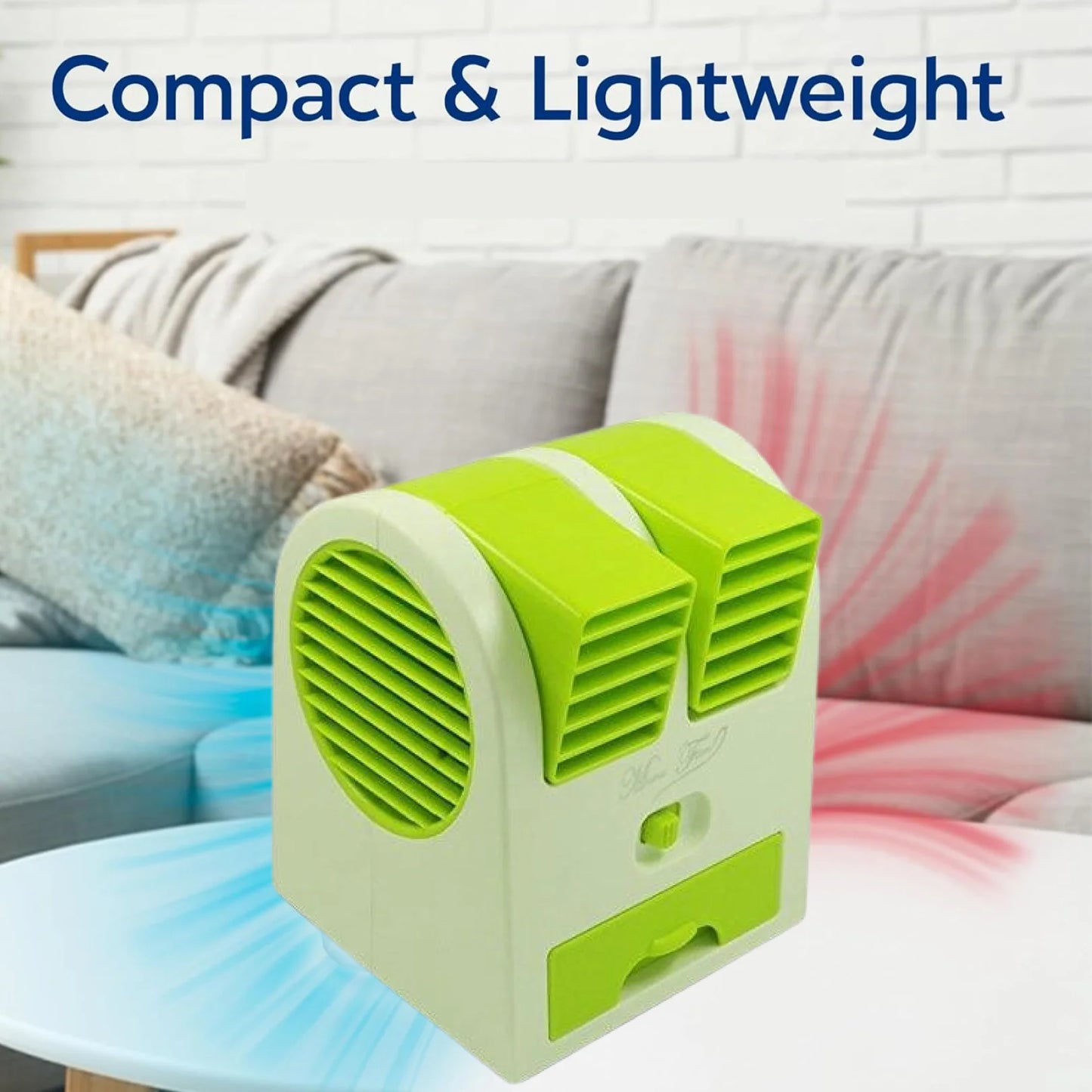 Dual Bladeless Mini Air Conditioner- GO - image 3