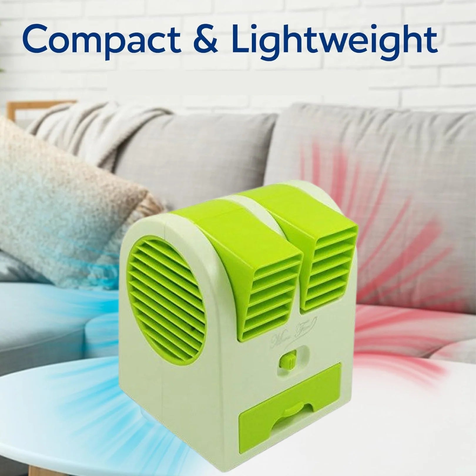 Dual Bladeless Mini Air Conditioner- GO - image 3