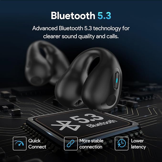 🎶⚡OpenWave Bluetooth Earphones 💫 | Lightweight & Stylish Wireless Earbuds 🎵🏃‍♀️