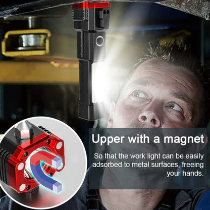 7-in-1 Emergency Multi-Tool Hammer with Built-In LED Torch