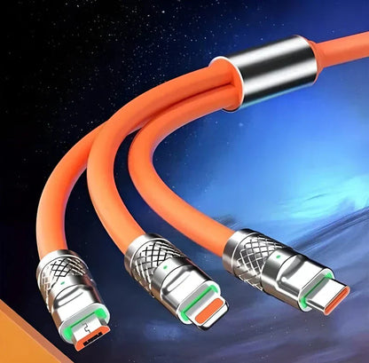High-Speed Fast Charging & Data Sync Cable-Orange Edition-UP - image 6