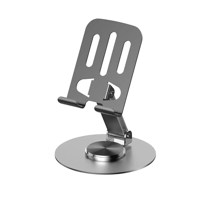 360° Adjustable Aluminium Phone Stand with Anti-Slip Base - image 6