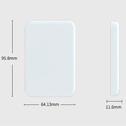 Magnetic Wireless Power Bank | Snap-On Charger for Android & iPhone | 10000mAh Power