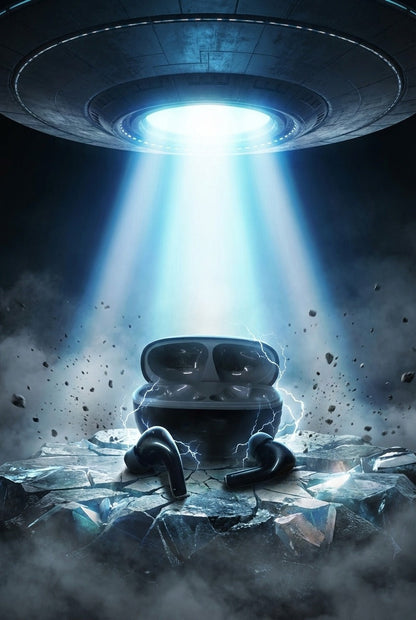 Pure Black Earbuds with Deep Bass, Quad Mic & 48H Playback - @Just Rs. 499/-