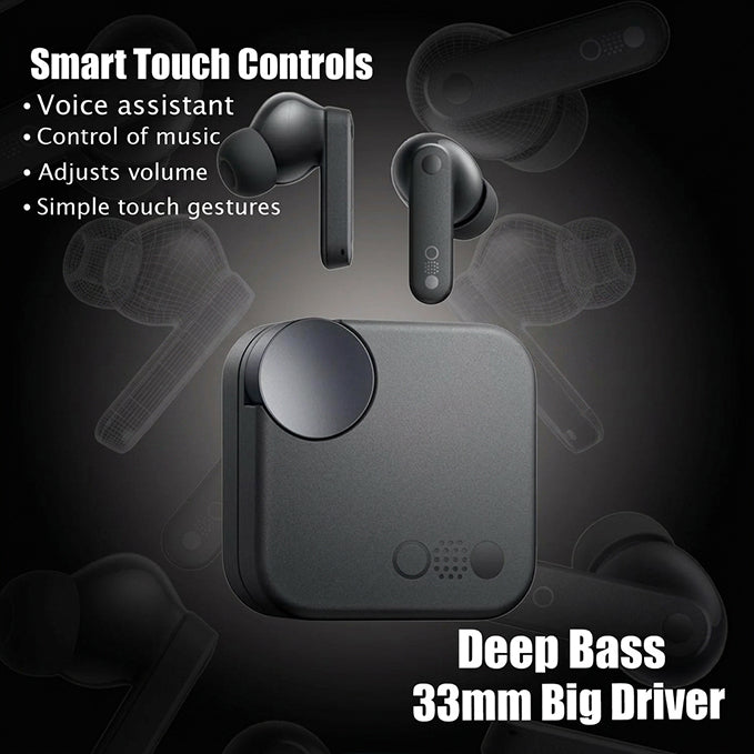 CM Ultra Pro Earbuds with Active Noise Cancellation & HD Sound