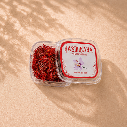 Premium Rudraksha Rakhi Combo with Decorative Pooja Thali & Kashmiri Saffron- MKC
