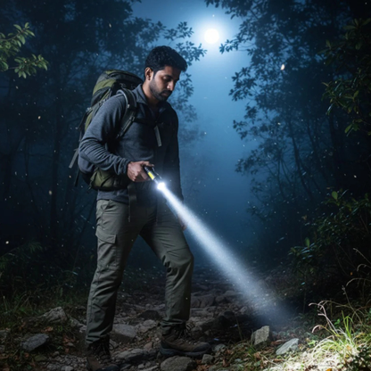 Mini LED Rechargeable Flashlight – Your Pocket-Sized Powerhouse for Any Adventure