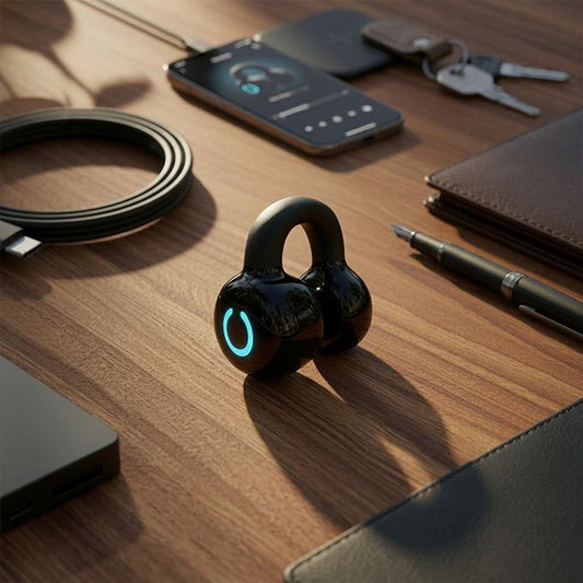 Open-Ear Bone Conduction Bluetooth Earbud with Comfortable Fit