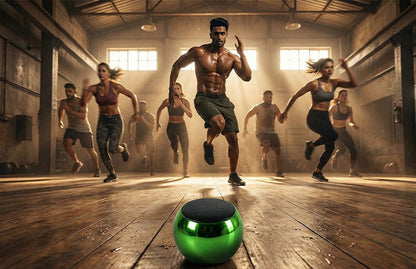 Premium Mini Steel Wireless Speaker with Powerful Surround Sound - image 3