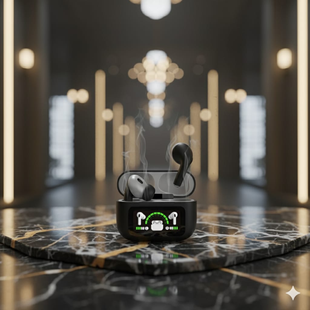 Wireless  Bluetooth Display Earbuds