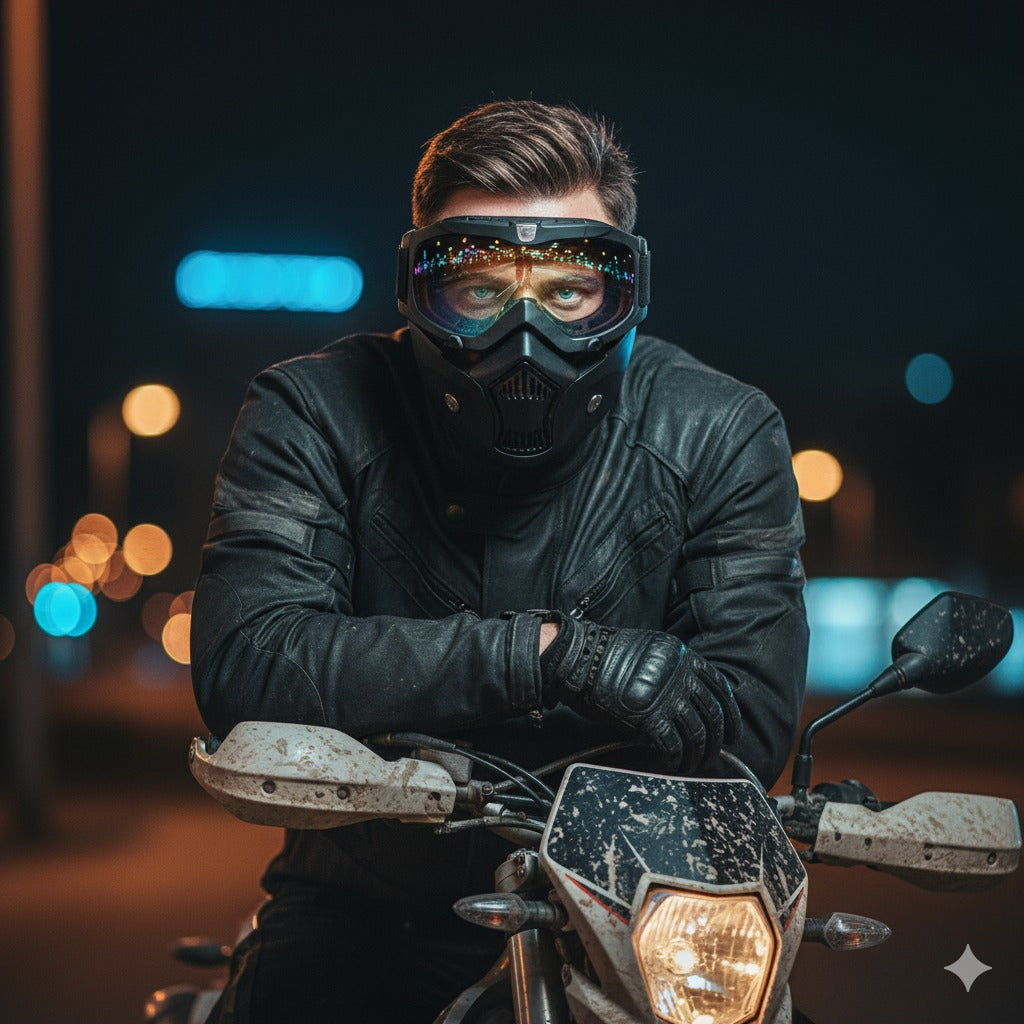 🛡️Transparent Full Face Shield – Reusable, Dustproof & Anti-Fog Safety Glasses @Just Rs.399/-