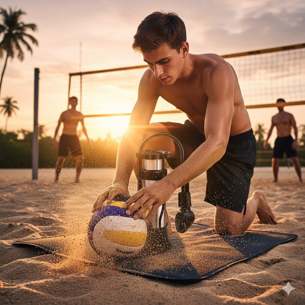 Compatible & Super Easy Portable High Pressure Foot Air Pump For Cycle, Motorcycle, Scooty & Car @ Just Rs. 499/-