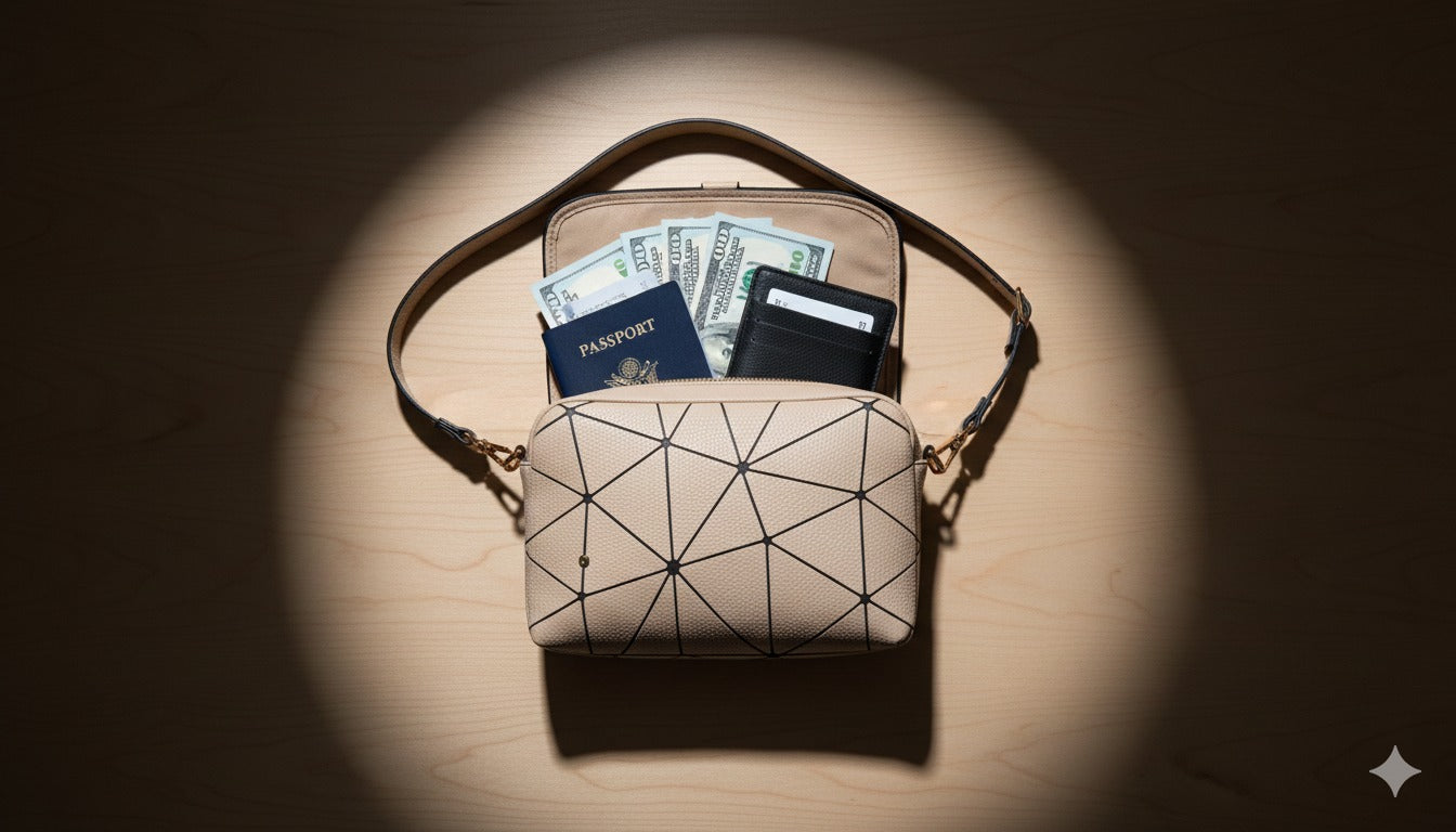 Women’s Diamond Pattern Crossbody Elegance Sling Bag