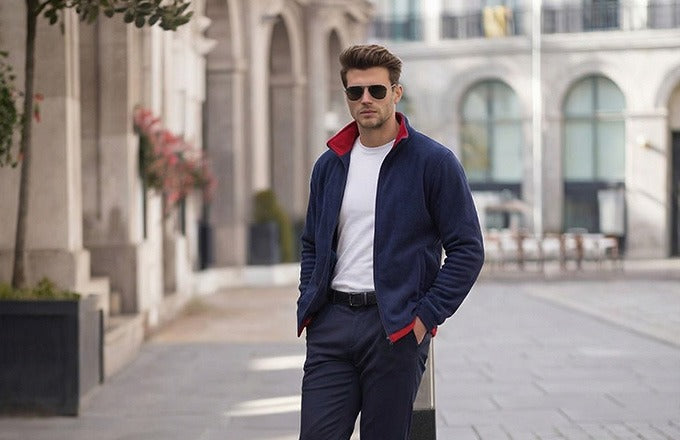 Men's Fleece Jacket _ Pick Any One Color @ Just Rs.499/-