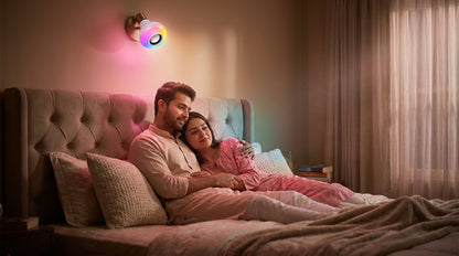 Led Wireless Light Bulb With Speaker | Bluetooth Enabled | Colour Changing Remote Control Access