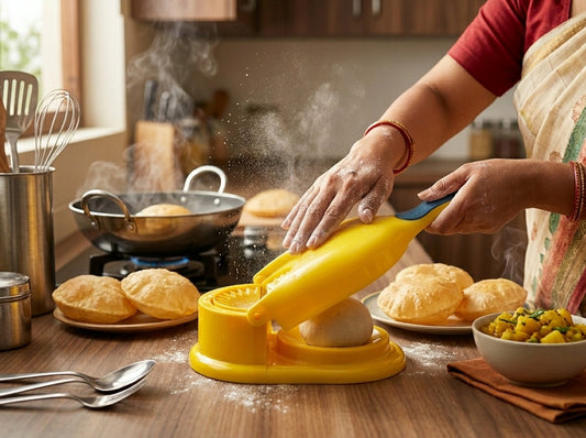 3 in 1 Puri, Kachori, Momo Maker Machine-GOCC