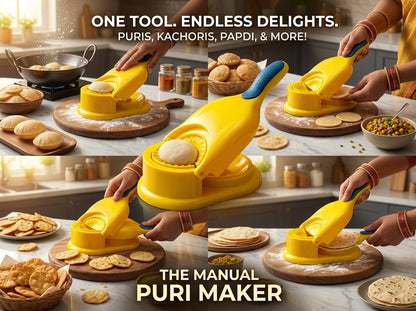 3 in 1 Puri, Kachori, Momo Maker Machine-GOCC