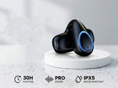 Ctrl8 X33 Open-Ear Bluetooth Headphones with Clip-On Design-GOCC