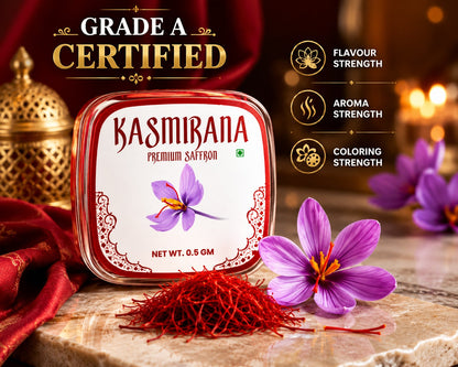 Buy1 Get1 Pure Kashmiri Saffron (Kesar)(0.5 gm each)- MKC