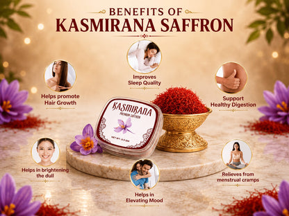 Buy1 Get1 Pure Kashmiri Saffron (Kesar)(0.5 gm each)- MKC