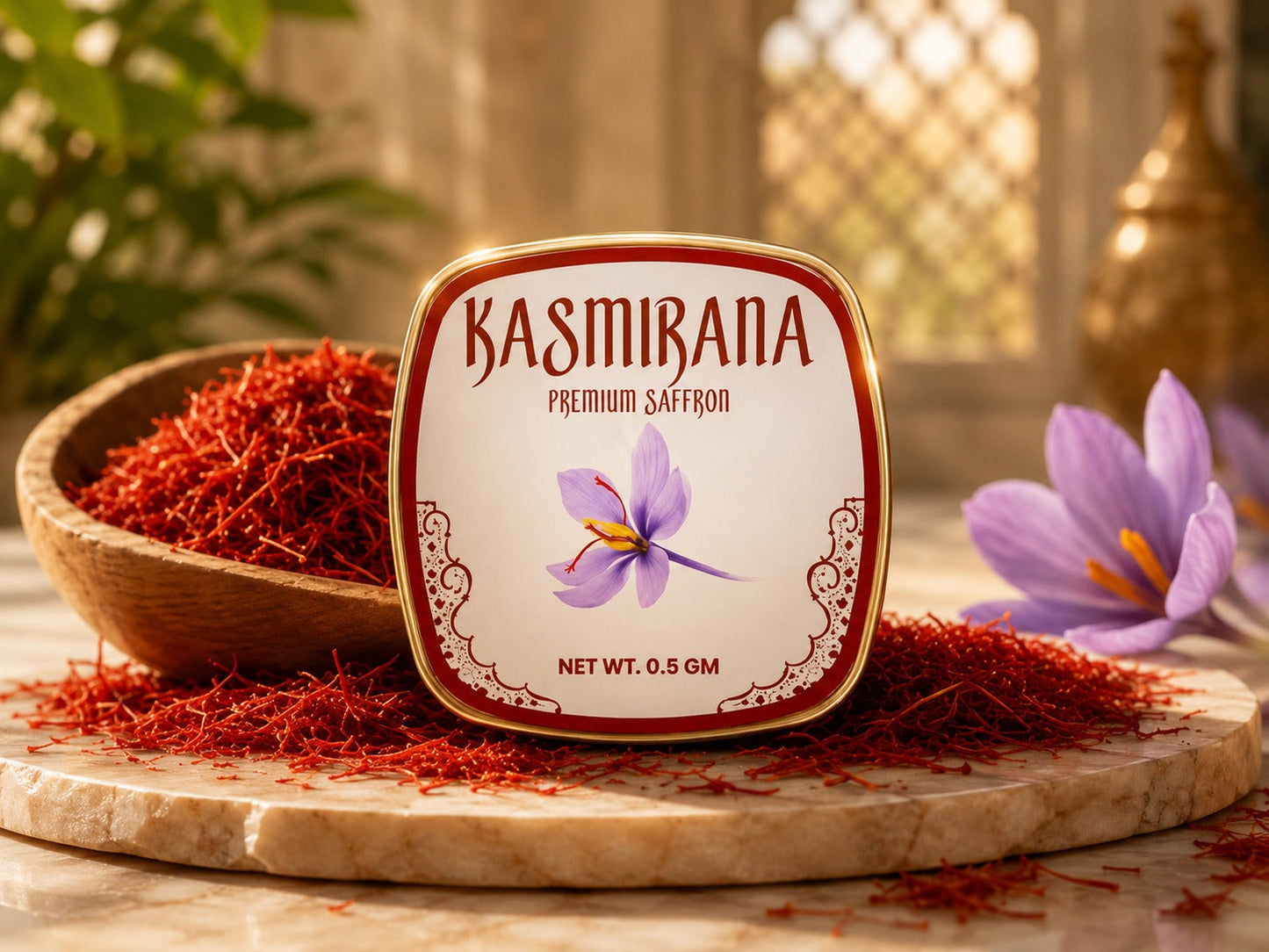 Buy1 Get1 Pure Kashmiri Saffron (Kesar)(0.5 gm each)- MKC