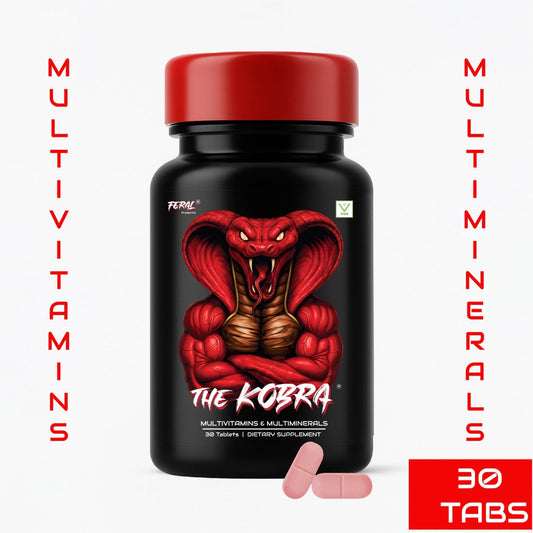 Kobra Labs daily multivitamin tablets bottle of 30 tablets