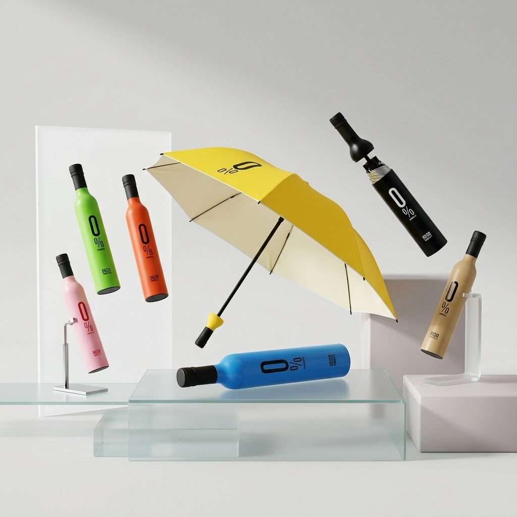 Bottle Umbrella – Portable Waterproof Travel Umbrella-GOCC