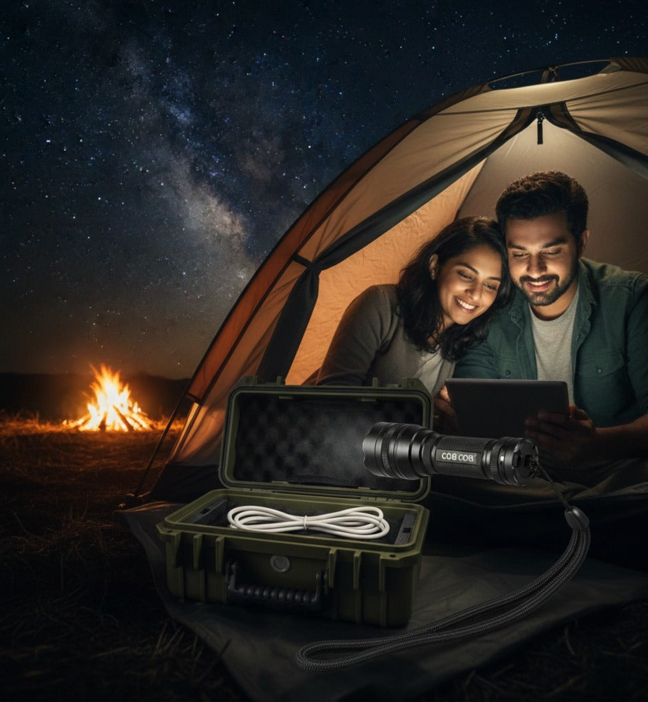 Mini LED Rechargeable Flashlight – Your Pocket-Sized Powerhouse for Any Adventure