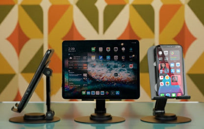 360° Adjustable Aluminium Phone Stand with Anti-Slip Base - image 5