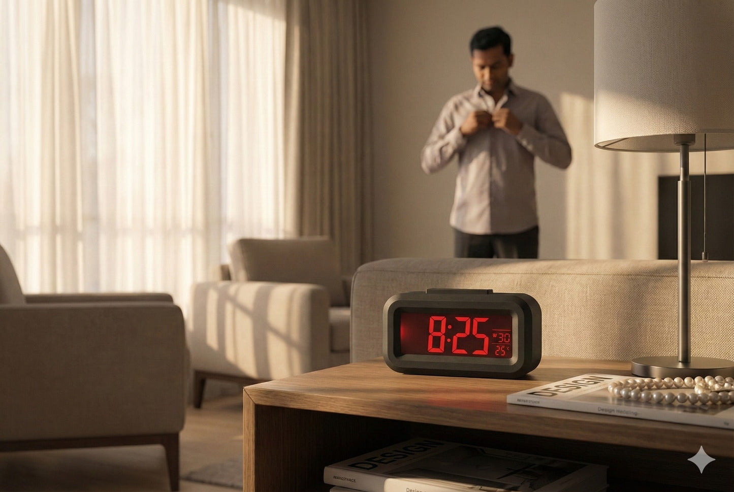 Digital Display Alarm Clock - image 4