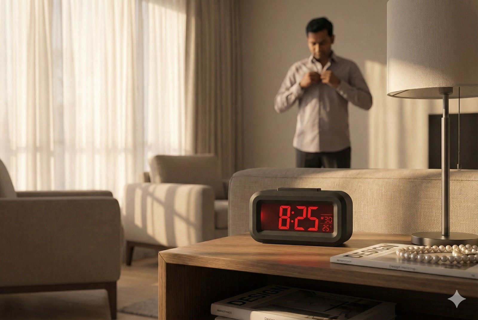Digital Display Alarm Clock - image 4
