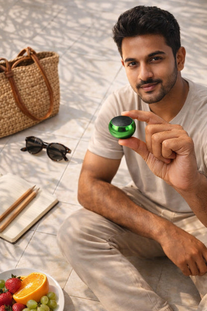 Premium Mini Steel Wireless Speaker with Powerful Surround Sound - image 7