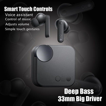 CMT Ultra Pro Earbuds with Active Noise Cancellation & HD Sound