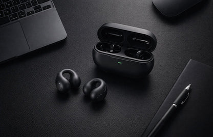 T75 Open-Ear Clip-On Bluetooth Earbuds with Secure Fit Design - image 7