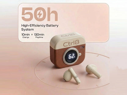 Ctrl8_Q86_Retro Camera Design Portable TWS Wireless Earbuds-G0 - image 2