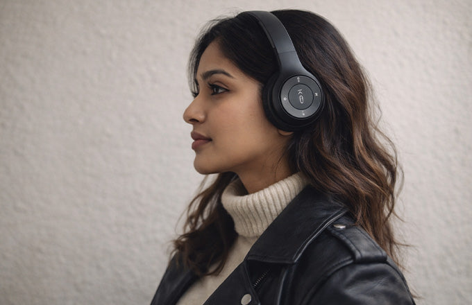 P47 Dual Mode Wireless & Wired Headphones with Mic