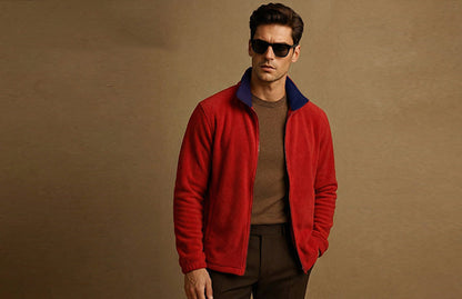 Men's Fleece Jacket _ Pick Any One Color @ Just Rs.499/-