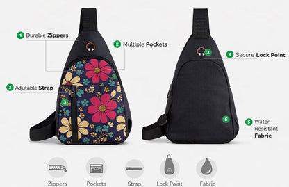 Waterproof Waist & Shoulder Sling Bag